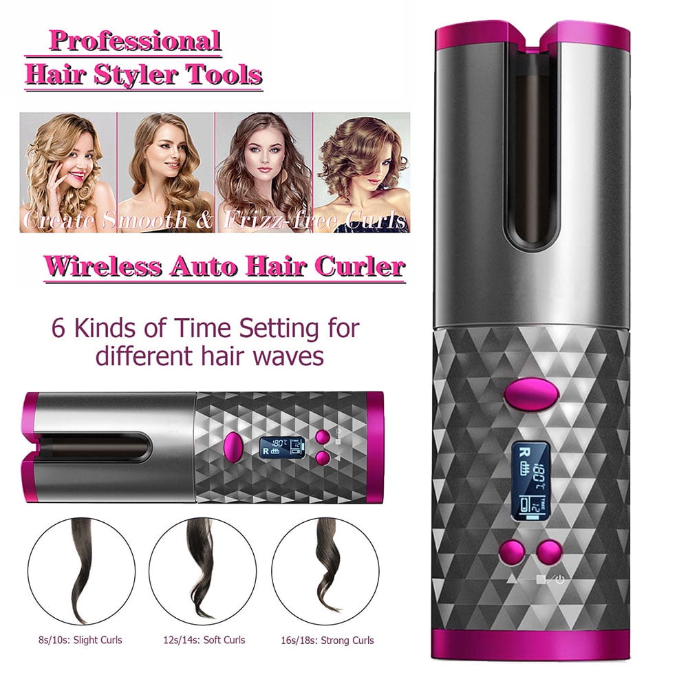 rechargeable curling iron