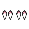 thumbnail image 6 of RENACLIPY Black Cat Ear Silicone Headphone Accessories, Cute and Stylish Earbud Decorations for Headphones, 6 of 8