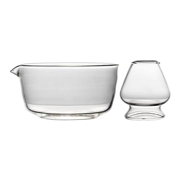 Juego de té Matcha de vidrio japonés, soporte para batidor, soporte tradicional Chasen, decoración para casa de té, soporte Matcha Chasen, tazón de té Estilo E