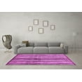 thumbnail image 3 of Ahgly Company Indoor Rectangle Abstract Purple Modern Area Rugs, 2' x 4', 3 of 4