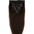 thumbnail image 1 of LELINTA 20 inch Double Weft 150g Straight Hair 100% Remy Human Hair Natural Style 8 Piece Non Synthetic Hair Weaving Extensions, 1 of 6