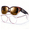gra brown * brown, variant on Sleek Vintage Square Fit Over Glasses, UV400 Defense, Perfect for Romantic Dates & Afternoon Tea