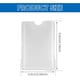 thumbnail image 2 of 10 protectores de tarjetas bancarias, fundas protectoras para tarjetas de crédito, tarjetas de bloqueo RFID, tarjeteros RFID, tarjeteros para mujeres y hombres (plata), 2 of 5