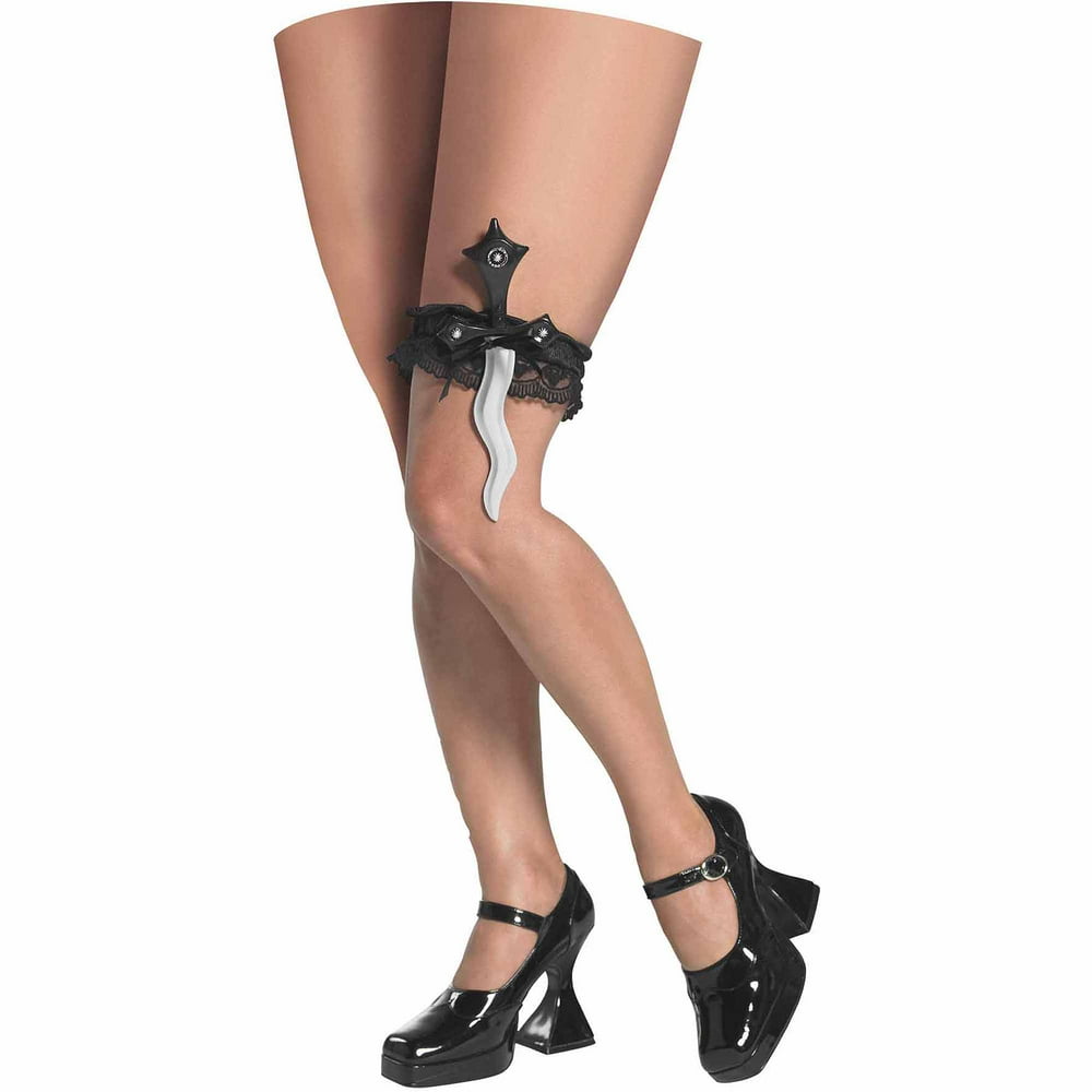 She Devil 10" Dagger with Garter Adult Halloween Accessory Walmart