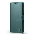 thumbnail image 7 of Allytechgroup Flip Wallet Case for iPhone 16, with Credit Card Slots, Magnetic Clasp, Slim Thin RFID Blocking Premium PU Leather Shockproof Kickstand Cover Case for Women Men, Green, 7 of 7