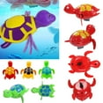 thumbnail image 1 of PVCS Funny Toys Swimming Chain Turtle Baby Bath Toys, 1 of 9