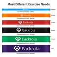 thumbnail image 3 of Pull Up Assistance Bands - EACKROLA Resistance Bands Set Monster Heavy Duty Exercise Bands for Powerlifting, Physical Therapy, Home Workouts Set of 6, 3 of 3