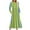 Green, variant on Wancir Women's Casual Long Sleeve Round Neck Hem T-Shirt Loose Dress with Pockets