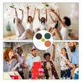 thumbnail image 6 of 100Pcs Round Confetti Glitter Confetti Table Decor,1x1Inch,5 Color, 6 of 6