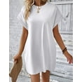 thumbnail image 4 of Summer Dresses for Women Casual Boho Dress Short Sleeve Tshirt Dresses Beach Wear Daily Midi Dress Alsol Lamesa, 4 of 6