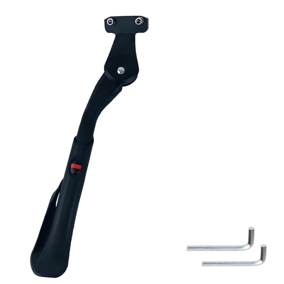 Aluminum Alloy E-Bike Kickstand – Adjustable Single/Double Bolt Foot Support for Mountain, Road & Commuter Bikes