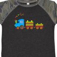 thumbnail image 4 of Inktastic Colorful Toy Train Boys or Girls Toddler T-Shirt, 4 of 5