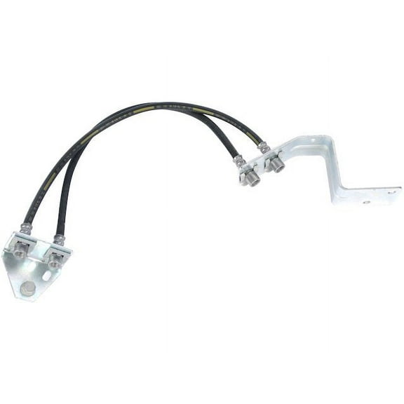 Rear Brake Hose - Compatible with 2014 - 2018 GMC Sierra 1500 2015 2016 2017