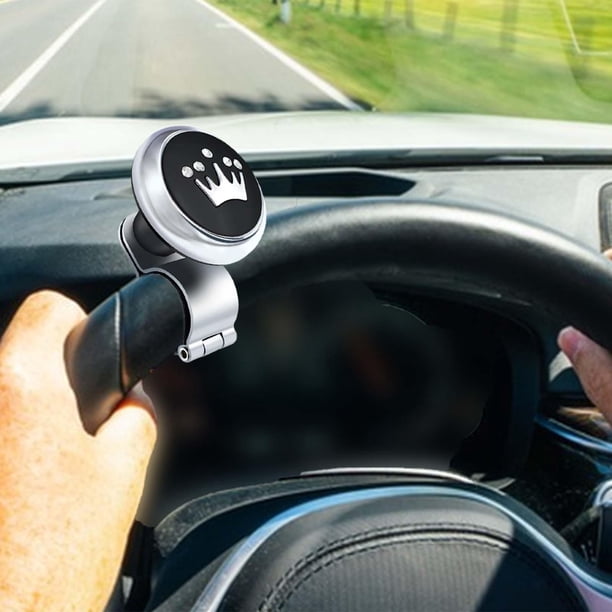 Perilla del volante,Volante Perilla Power Assist Assist,rueda de coche perilla accesorios universales,perilla giratoria perilla de la rueda de bola reforzador auxiliar,auto shamjiam Perilla del volante