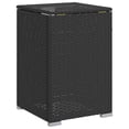 thumbnail image 5 of vidaXL Propane Tank Cover Table Black 40x40x60 cm Poly Rattan, 5 of 5