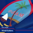 thumbnail image 5 of G128 3 Pack: Guam Guamanian Flag | 3x5 Ft | LiteWeave Pro Series Printed 150D Polyester | Indoor/Outdoor, Vibrant Colors, Brass Grommets, Thicker and More Durable Than 100D 75D Polyester, 5 of 6