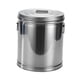 thumbnail image 2 of Recipiente hermético de acero inoxidable para almacenar alimentos, tapa sellada con asa, apto para lavandería. 32 cm x 36 cm, 2 of 9