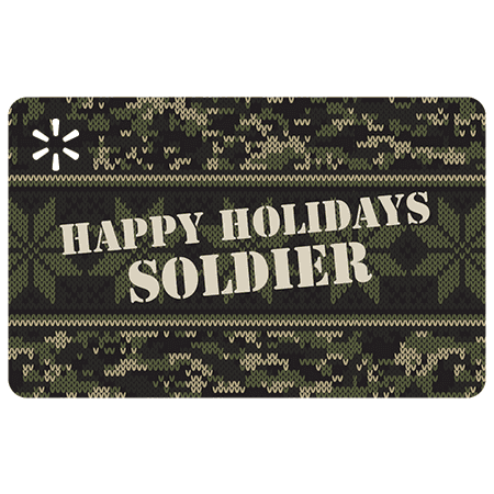 Camouflage Holiday Walmart eGift Card