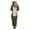 Green, variant on jsaierl Fuzzy Outfits for Women Cute Bear Costume Onesie Sleepwear Long Sleeve Zip Up Rompers Jumpsuits Overalls Christmas Pajamas