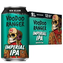 Voodoo Ranger Imperial IPA Craft Beer, 12 Pack, 12 fl oz Cans, 9% ABV