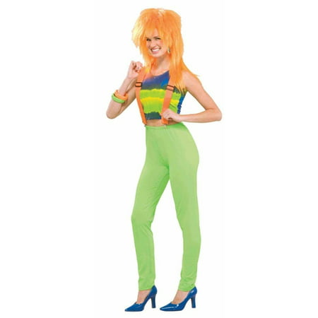80's Punk Rock Costume Pants Neon Green Standard