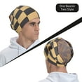 thumbnail image 6 of Logiee Chess Board With Pawns Print Unisex Knit Beanie for Men Women Winter Hat,Beanies Skull Caps, 6 of 7
