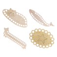 thumbnail image 4 of Cuadros Decorativos Tablero de hilo de punto de cruz tallado en madera de 3 piezas (perro) Likrtyny  embutido en tela, 4 of 9