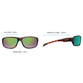 thumbnail image 6 of Calcutta Marsh Discover Series Sunglasses Shiny Tortoise Frame with Green Mirror, 6 of 7