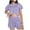 #341-Orange, variant on Censtreet Womens Pajama Sets Short Sleeve Pajamas for Women Sets Soft Lounge Sets Casual Sleepwear PJS