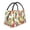 Hawaiian Pineappl, variant on Vsdgher Hawaiian Pineappl Print Insulated Reusable Bags with Sturdy Zipper and Handles, Foldable Totes for Hot or Cold Food Bring or Delivery