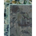 thumbnail image 6 of Unique Loom Chromatic Collection Area Rug - Champagne (2' 2" x 6' Runner Light Blue/Blue), 6 of 7