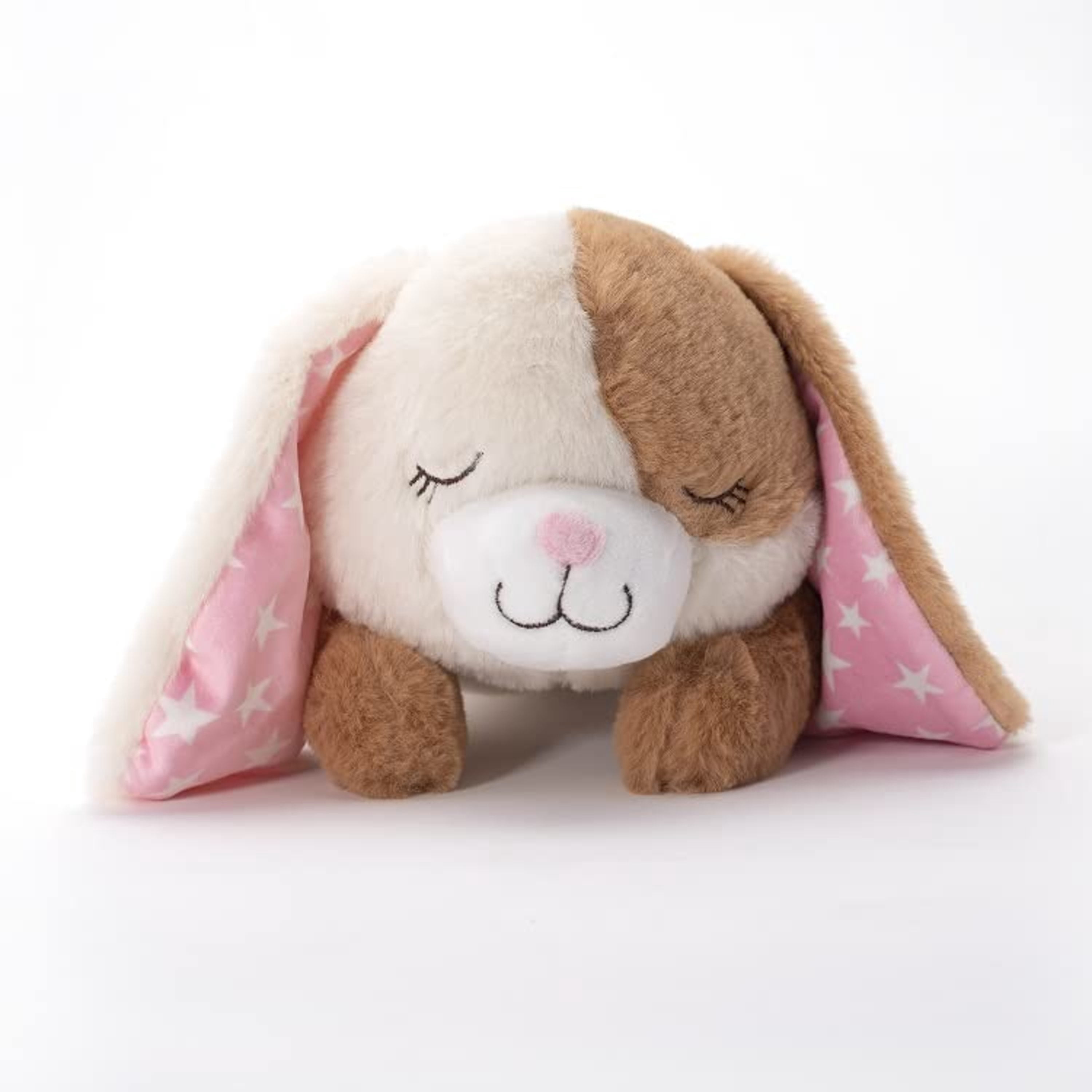 Downtown Pet Supply Hearbeat Comfort Dog Toys, Rabbit Plush Dog Toy