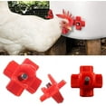 thumbnail image 3 of Chicken Quail Waterer, Strong and Durable Automatic Nipples, Stainless Steel Lever for Rust-Free Performance, Dribble Dish Minimizes Wastage, 3 of 5
