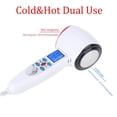 thumbnail image 3 of Masajeador De Belleza Ultrasonido Facial, Instrumento De Belleza Profesional Terapia De Frío Y Calor, Masaje Spa Con Compresa Caliente Luz Rojo Y Azul Para Hogar O Salón De Belleza(Blanco) EOTVIA No, 3 of 6
