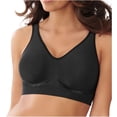 thumbnail image 2 of Bali BLACK Comfort Revolution ComfortFlex Fit Wirefree Bra, US Large, NWOT, 2 of 4