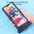 thumbnail image 4 of Naierhg Swimming Supply Touchscreen Comfortable Grip Anti-scratch TPU Cell Phone Waterproof Case Orange, 4 of 8