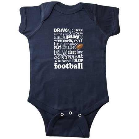 

Inktastic Football Season Outfit Gift Baby Boy Bodysuit