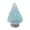 Blue, variant on Summercome Mini Glitter Christmas Tree Figurines Glow in The Dark Xmas Luminous Resin Tree Miniature for Holiday DIY Crafts Garden Micro Landscape Party Home Tabletop Decoration, Blue