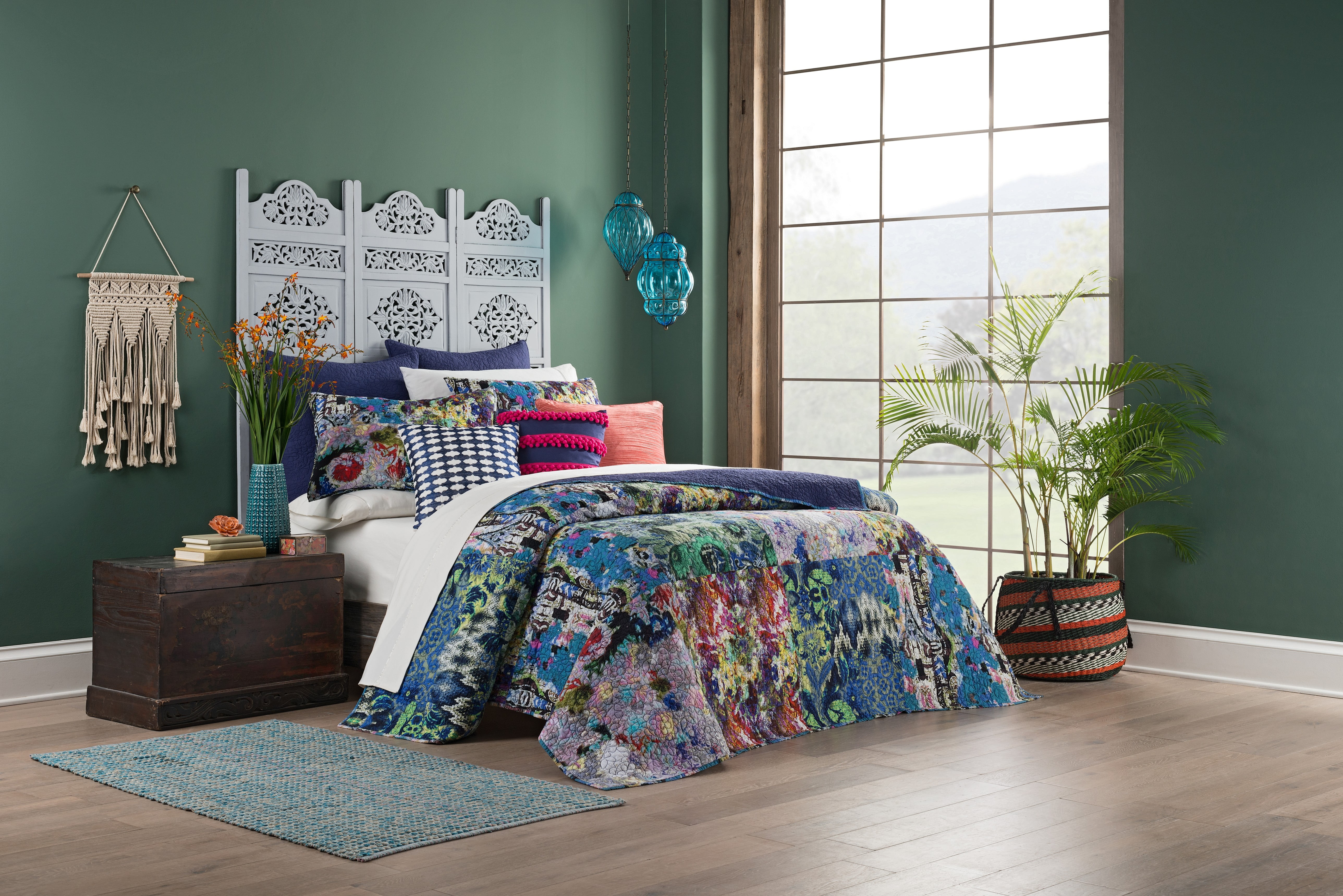 Tracy Porter Josie Full/Queen Quilt in Blue