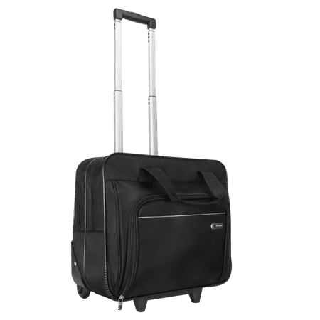 Targus - Metro Rolling Laptop Case for 15.4" Laptop - Black