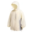 thumbnail image 2 of Zivyakyro Zip up Men's Rain Jacket Workout Windbreaker Lightweight Long Sleeve Jackets Sun Protection Colorblock Hooded Beige M, 2 of 9