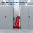thumbnail image 4 of 1500 LBS Engine Stand Heavy Duty Foldable Rotating Engine Stand with 360 Head 4 Adjustable Arms and 5 Casters for Auto Repair Red, 4 of 7