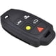 thumbnail image 4 of ER Carcasa de silicona para llave de 5 botones para Volvo XC90 S80 Rojo Verde, 4 of 5