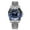 Blue, variant on Men's Watch Swiss GMT Quartz Movement Dive  Watch 200M Waterproof  with Rotating Aluminum Bezel & Luminous for Diving, Travel, Business