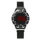 thumbnail image 1 of Reloj de cuarzo para mujer, relojes para mujer, reloj de moda para mujer, reloj de acero inoxidable, informal, para vestir, pulsera, cristal, joyería, paño de cocina, 1 of 3