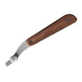 thumbnail image 2 of Abbracc Outil de Raclage de Bord en Cuir Réglable Professionnel en Acier Inoxydable et Bois, 2 of 7