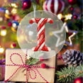 thumbnail image 3 of Seyotauo 26 Letter Ornaments for Christmas Tree 4" Personalized Candy Cane Alphabet Ornament with Initial Acrylic Decorative Hanging Pendant DIY Crafts for Xmas Trees Holiday Party Supplies, 3 of 5