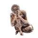 thumbnail image 1 of Estatua de Buda meditando - Decoraciones artísticas budistas - Escultura de resina premium Plata, 1 of 9