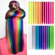 thumbnail image 1 of 26 paquetes de extensiones de cabello de colores, 20 pulgadas, rectas, multicolores, destacados para fiestas, extensiones de cabello con clip, postizos sintéticos de arcoíris para niñas, regalo para n, 1 of 5