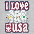 thumbnail image 2 of Junior's Care Bears I Love the USA  Graphic T-Shirt, 2 of 4
